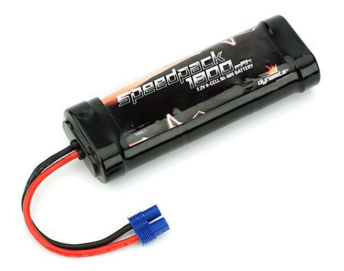 Speedpack 1800mAh Ni-MH 6-Cell Flat with EC3 Conn