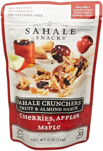 Cherries, Apples & Maple Crunchers 4.0 OZ (Pack of 6)