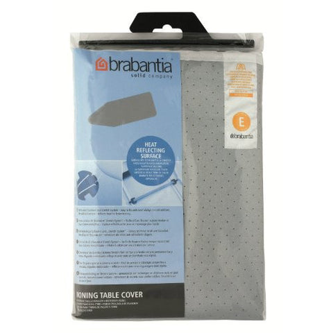 Ironing Table Covers E, 135x49 cm - Cover Cotton, 2mm Foam, Metallic