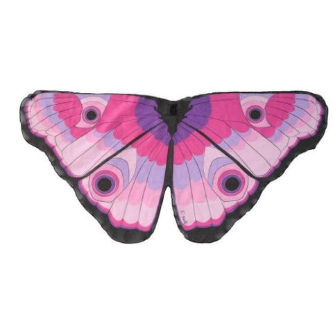 Butterfly Wings w/Glitter Eyes Pink - Dreamy Dress-Ups
