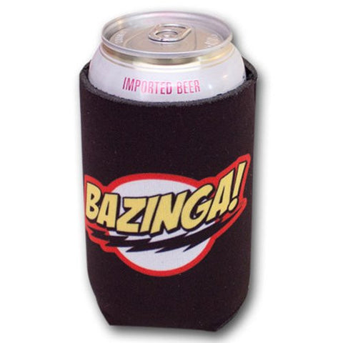 The Big Bang Theory Bazinga Aluminum Can Koozie/Huggie