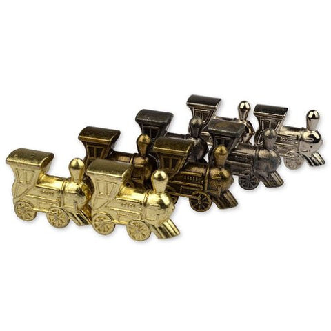 Metal Die Cast Mexican Train Domino Train Markers - Set of 8