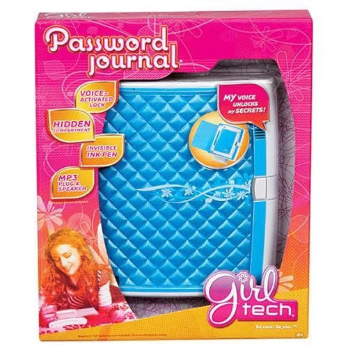 Girl Tech Password Journal Electronic Diary Journal 
- Turquoise