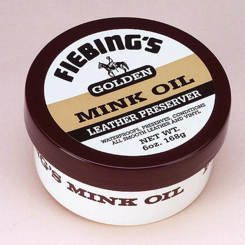 Gldn Minkoil Leather Preserver, 6 Ounce