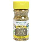 Salt-Free Garlic & Herb Seasoning 
Organic, 2.70 oz.