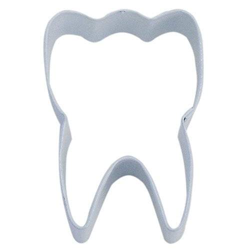Tooth 3" Tinplated Cookie Cutter