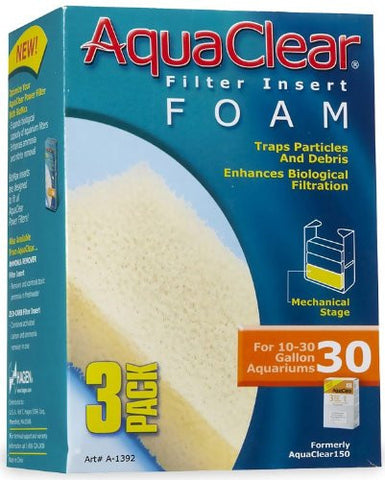 AquaClear 30 Foam Insert (3/pack)