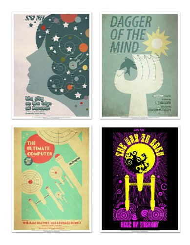 Star Trek: The Original Series Art Prints - Set 1