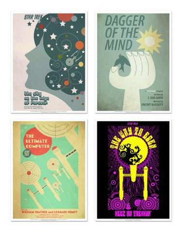 Star Trek: The Original Series Art Prints - Set 1