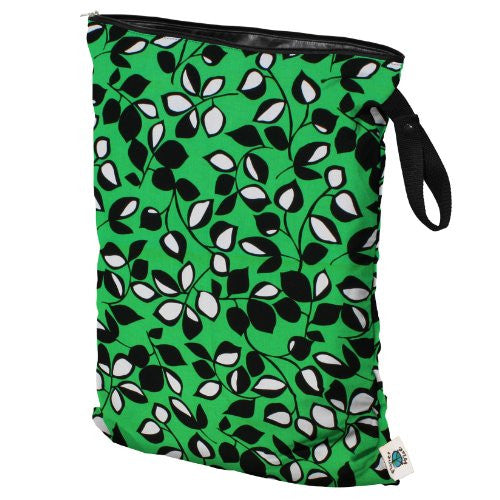 Planet Wise Diaper Wet Bag (Size: Large Color: Laughing Leaf)