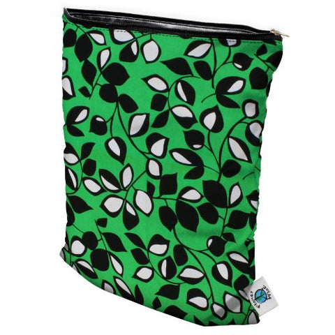 Planet Wise Wet Bag - Laughing Leaf Medium