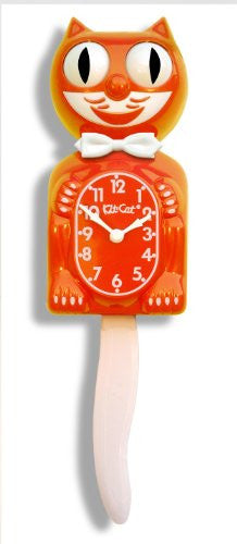 Kit-Cat BC-33GD Game Day Orange Clock