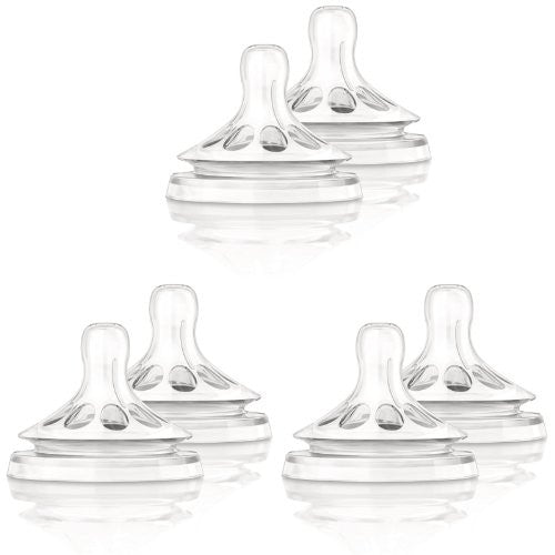 Natural "Newborn" Nipple 2-Pack