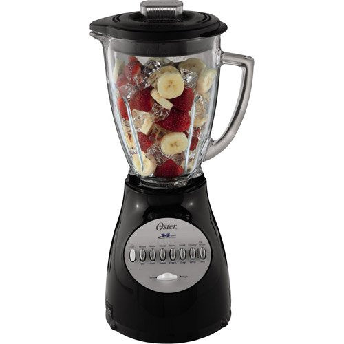 Oster 14-Speed Glass Jar Blender Black – Capital Books and Wellness