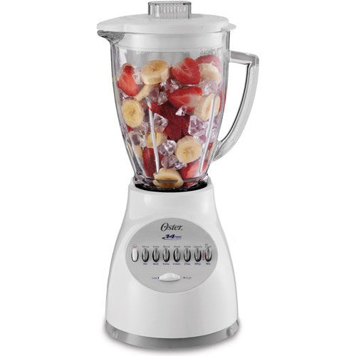 Oster Osterizer 14-Speed Blender White – Capital Books and Wellness