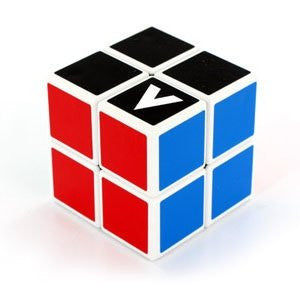White V-Cube 2x2x2 Cube Puzzle