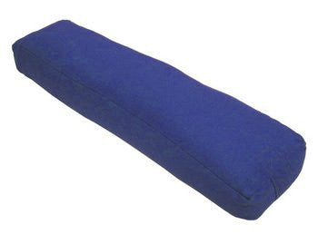 Milliard Pranayama Bolster 25"x6"x3" (Color: Blue)