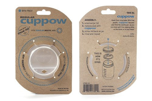 Regular Mouth Cuppow Clear