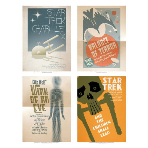 Star Trek: The Original Series Art Prints - Set 2