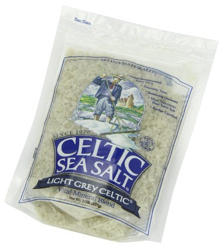 Celtic Sea Salt Light Grey Pouch 8.0 OZ