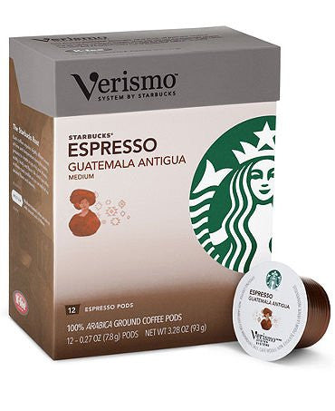 Starbucks® Guatemala Antigua Espresso Verismo™ Pods