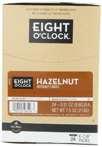 8 O'Clock® Hazelnut Coffee K-Cup® Packs, 24/BX