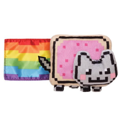 Rainbow Nyan Cat 6" Plush Toy With Sound