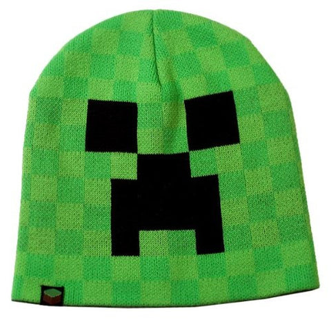Minecraft Creeper Face Beanie