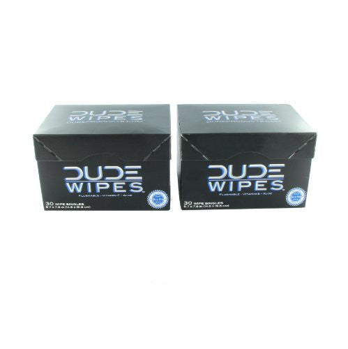 Dude Wipes Box of 30 (2 pk)