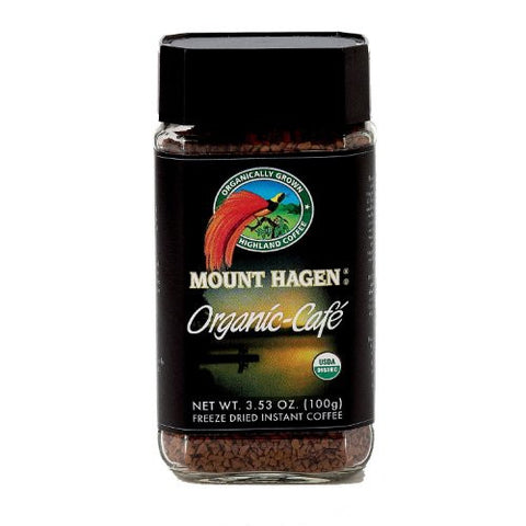 MOUNT HAGEN Organic Instant Coffee in Jar