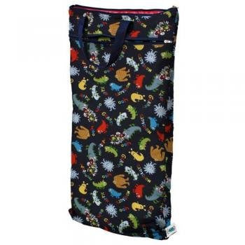 Planet Wise Hanging Wet/Dry Bag - Monster Mash