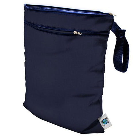Planet Wise Wet/Dry Diaper Bag (Color: Navy)