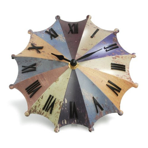 Umbrella Desk Clock - Rainbow