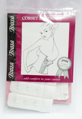 Corset Extender, White