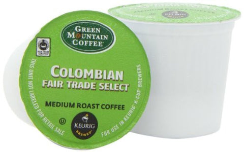 Green Mountain Coffee® Colombian Fair Trade Select Coffee K-Cup® Packs, 24/Bx