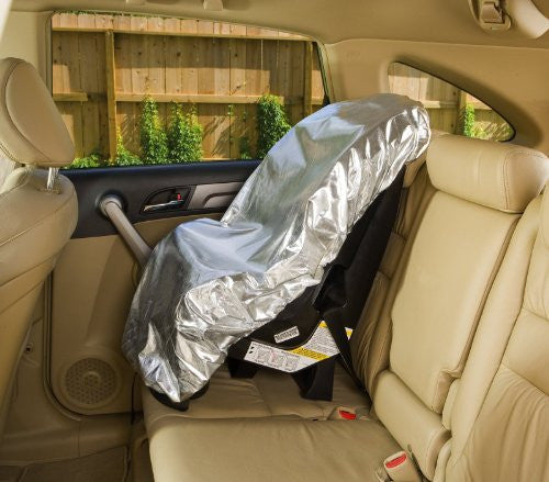 CAR SEAT SUN SHADE - Sun Reflective Cover  (2 pk)