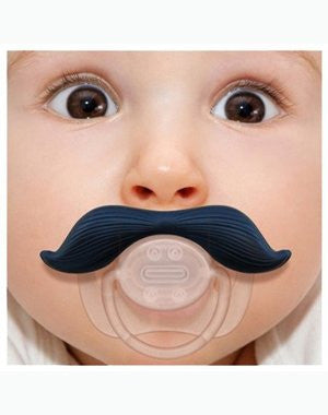The Gentleman Mustache Pacifier