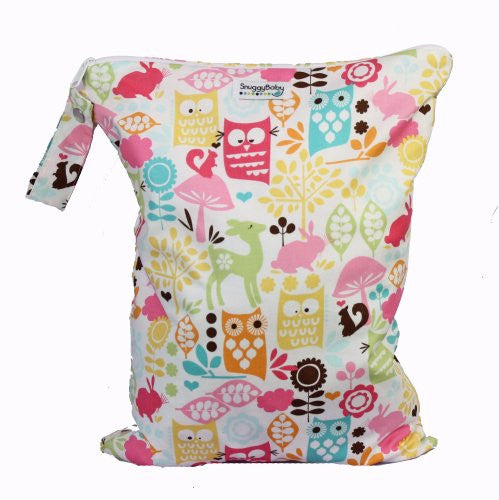 Woodland Owls Large Wet Bag