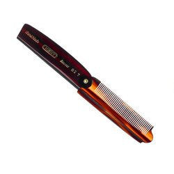 Mens Large Folding Fine Pocket Comb by Kent