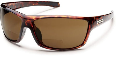 Conductor Tortoise with +2.00 Brown Polarized Polycarbonate Lens
