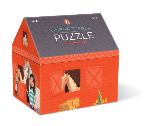 House Shaped Box Puzzles/Horse Stable