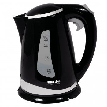 Better Chef Cordless Electric Kettle- Black