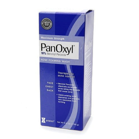 5.5 oz PanOxyl Acne Foaming Wash 10%