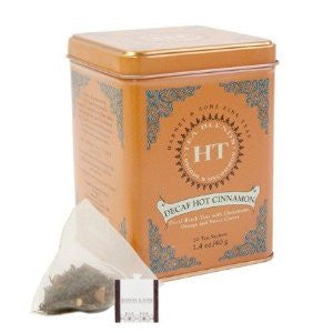 HT Decaf Hot Cinnamon Tea - 20 sachet tin, Pack of 3