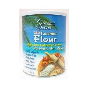 COCONUT SECRET Raw Coconut Flour 100% Organic 12/16 OZ