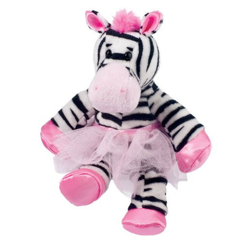 Douglas Cuddle Toys 10" Plush ZOIE Ballerina Zebra