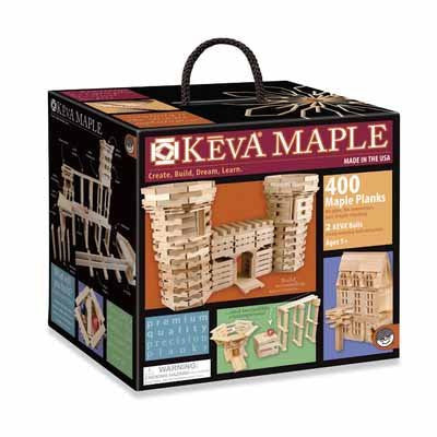 Keva Maple 400 Plank Set by Mindware