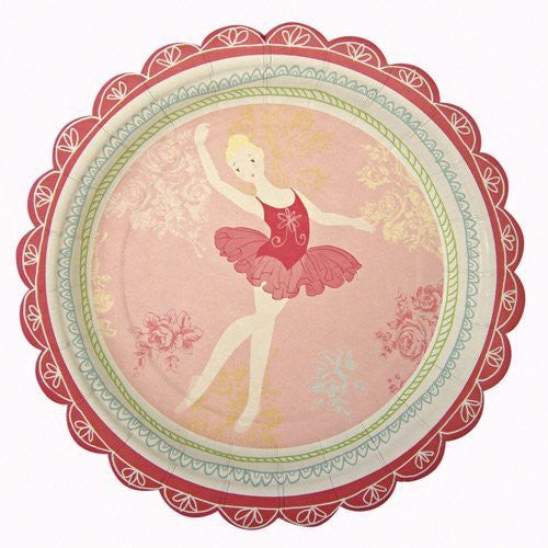 Little Dancers Small Plate - 12 pcs - 7"