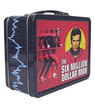 The Six Million Dollar Man Tin Tote