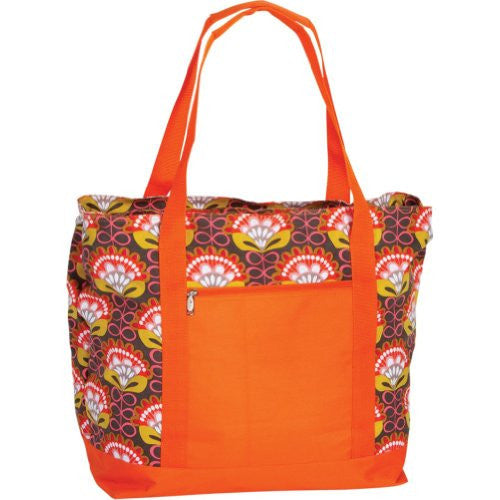 Picnic Plus Lido 2 in 1 Cooler Tote Bag (Color: Orange Martini)
